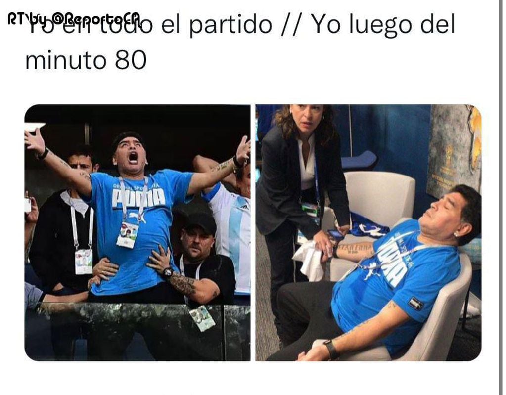 Los memes de Argentina Francia.