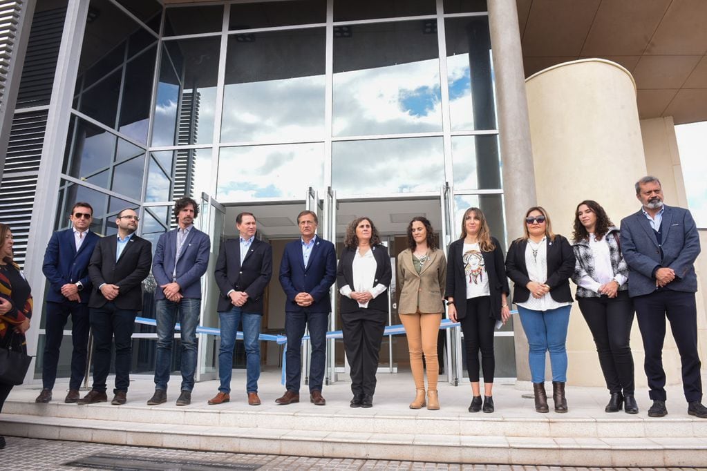 El gobernador Rodolfo Suárez inauguró el centro de Salud de Costa de Araujo. Prensa Gobierno
