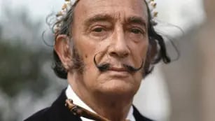El pintor surrealista español Salvador Dalí. (DPA/Horst Ossinger/Archivo)