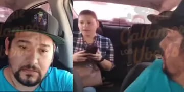Taxista se olvidó que llevaba a una pasajera, se fue a su casa y el divertido momento se volvió viral