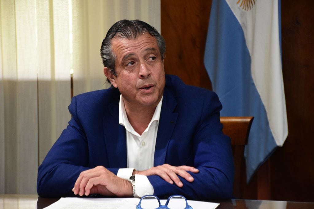 El ministro de Gobierno, Víctor Ibáñez 

Foto: Mariana Villa / Los Andes 
