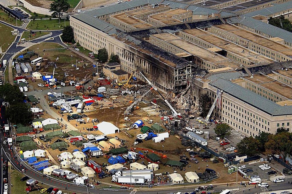 El Pentágono, tras los ataques del 11-S - 