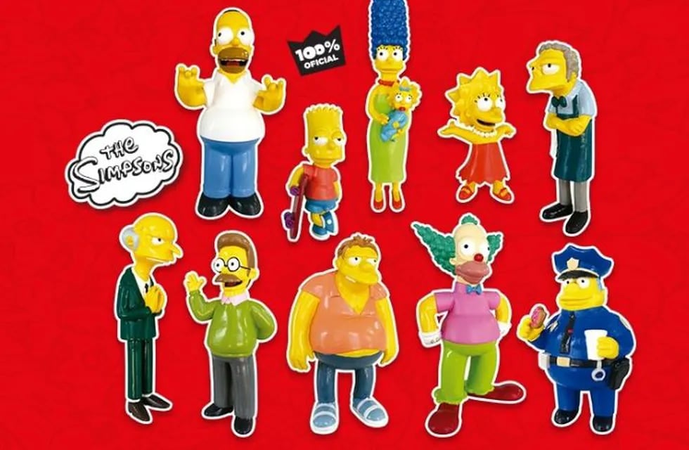 Tus personajes preferidos de Springfield, ahora en Tienda Los Andes.
