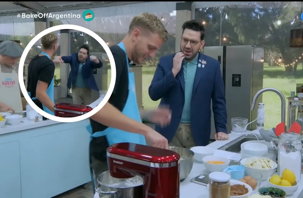 El piropo de Damián Betular a un participante de Bake Off Argentina.