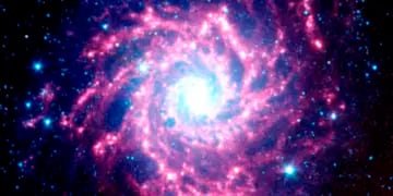 El telescopio espacial James Webb capturó una increíble imagen de la galaxia Abanico