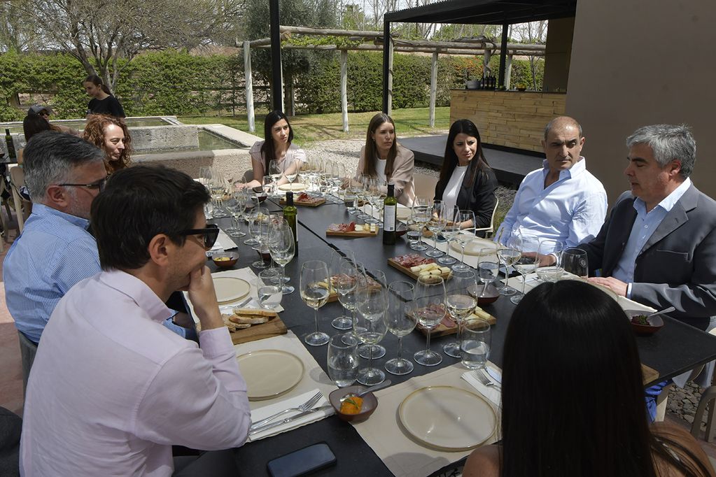 Bodega Trivento ofreció un almuerzo como cierre del encuentro del ciclo Pilares sobre sustentabilidad en las empresas. Foto: Orlando Pelichotti