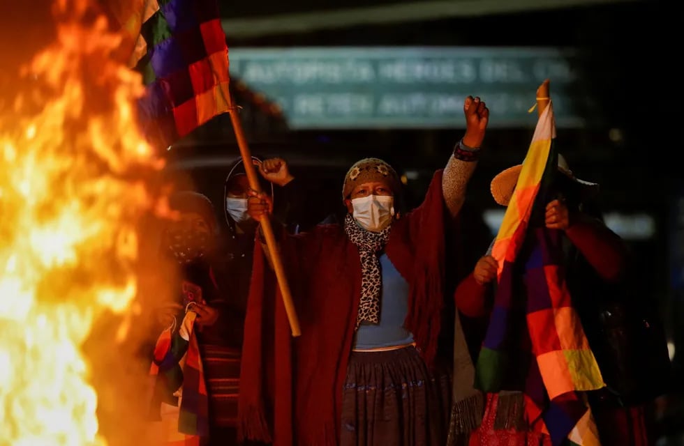 Incidentes en Bolivia tras la detención del líder opositor, Luis Camacho, por la causa "Golpe de Estado I" que acabó con el gobierno de Evo Morales.