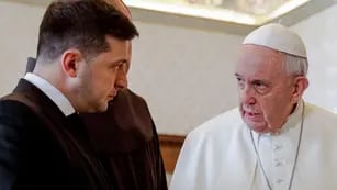 Papa Francisco y Zelensky