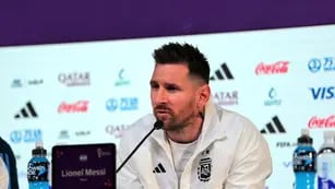 Messi en conferencia en la previa