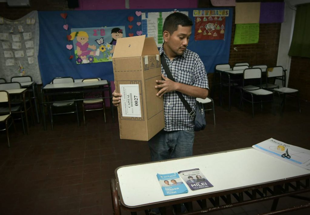 En vivo Elecciones 2023 Balotaje Mendoza: abrieron las mesas y Argentina elige al presidente 12 desde la vuelta de la Democracia. Foto: Orlando Pelichotti / Los Andes