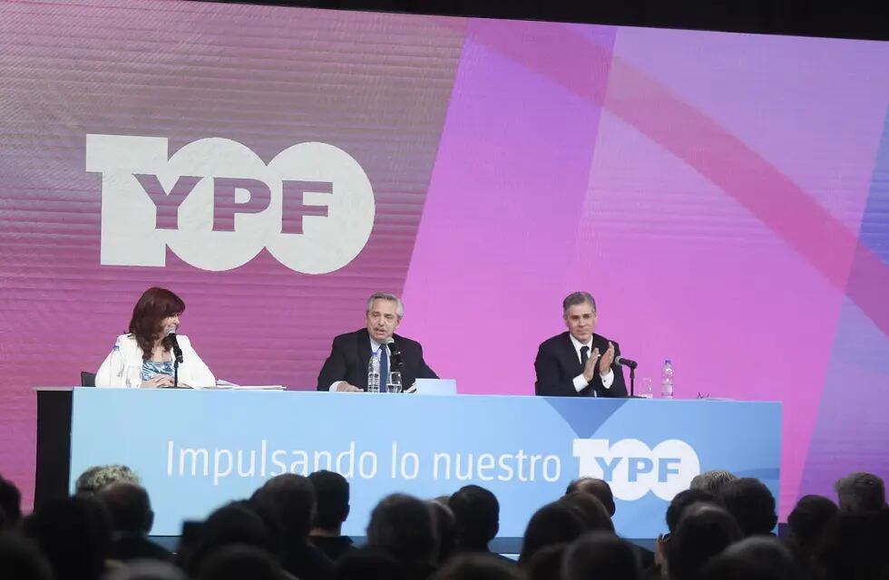 Alberto Fernández
Cristina Kirchner
Pablo Gonzalez
YPF
Foto Federico Lopez Claro