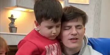 Nahuel Pennisi compartió un video cantando con su hijo que enterneció a los fanáticos