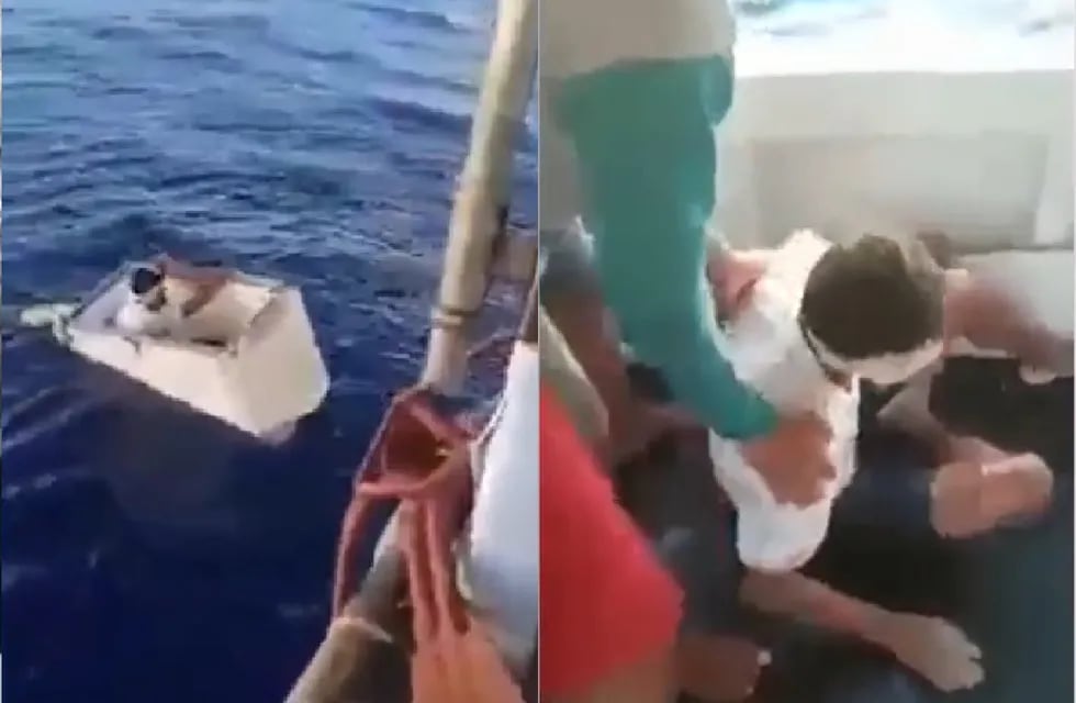 A un pescador brasileño se le hundió la embarcación y estuvo 11 días adentro de un freezer navegando en el Atlántico, lo rescataron en Surinam y lo llevaron preso por no tener documentos y estar ilegal.