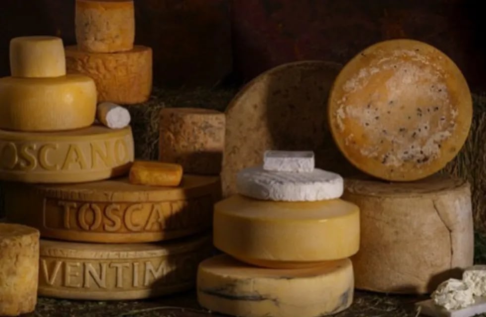 Diferentes productos de la quesería de Cipolletti, Río Negro. Foto: Quesería Ventimiglia / Instagram