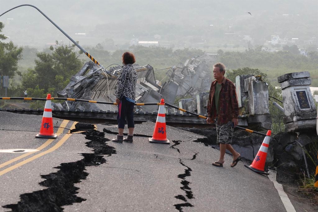 Terremoto en Taiwán Foto EFE