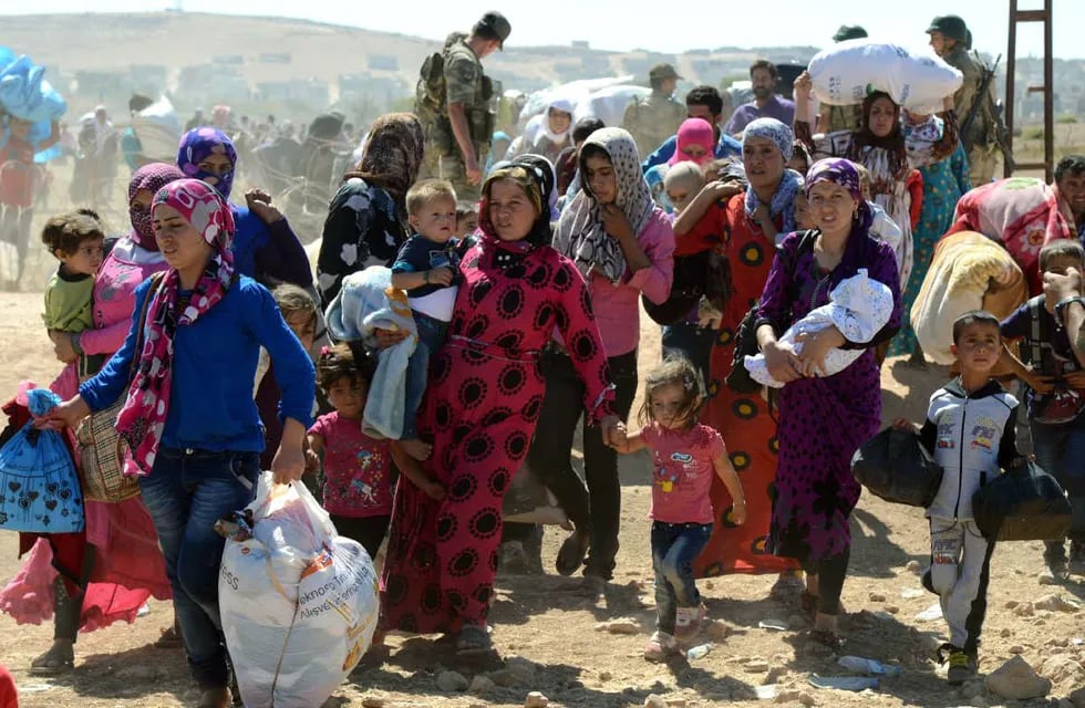 Más de 60.000 kurdos huyen de una “limpieza étnica” en Siria
