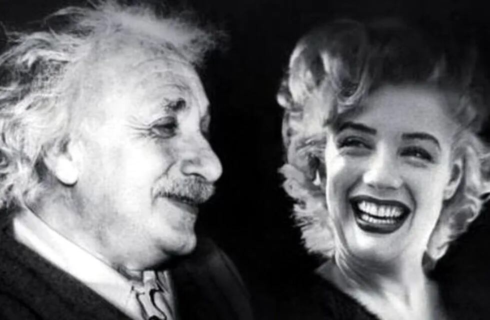 Albert Einstein y Marilyn Monroe, protagonistas de esta prueba visual que se volvió viral