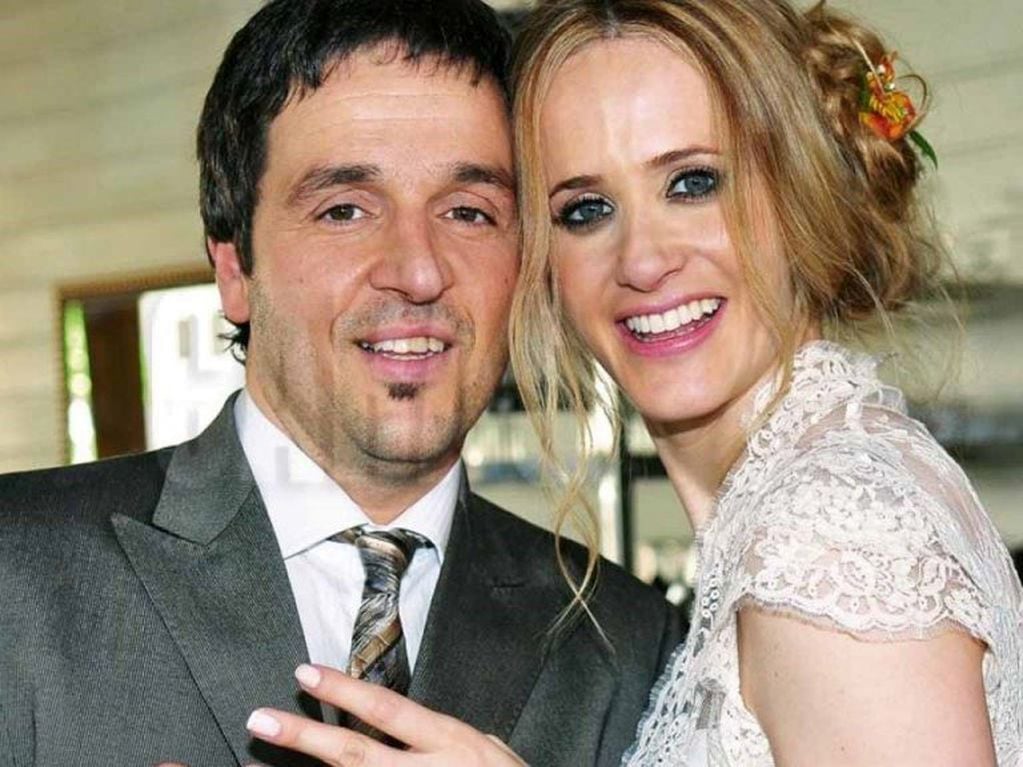 Julieta Prandi con su ex, Claudio Contardi (Foto: Archivo)