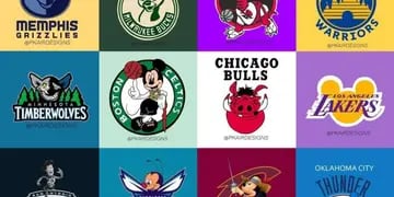 Los nuevos logos de la NBA