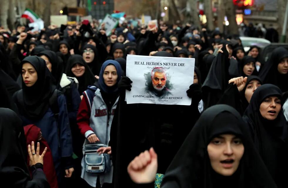 Irán acusa a EE.UU. por el asesinato del General Soleimani y afirma que no se detendrán hasta juzgar a todos los responsables.