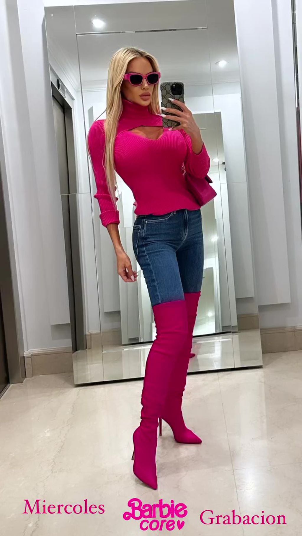 Luciana Salazar en Modo Barbie Hot