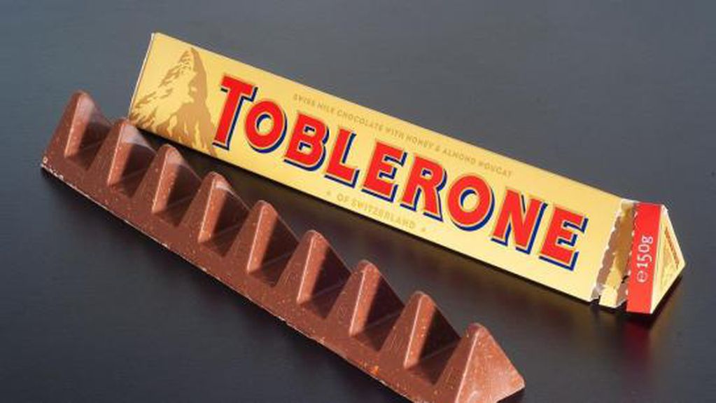 En un intento de reducir costos, la empresa cambió el diseño de su chocolate. Foto: Toblerone