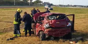Accidente automovilístico en Entre Ríos.