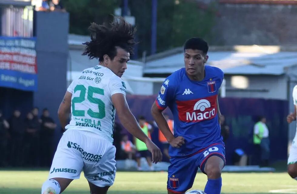 Tigre y Sarmiento no se sacaron ventajas en el inicio de la Copa de la Liga Profesional 2024. / Gentileza.