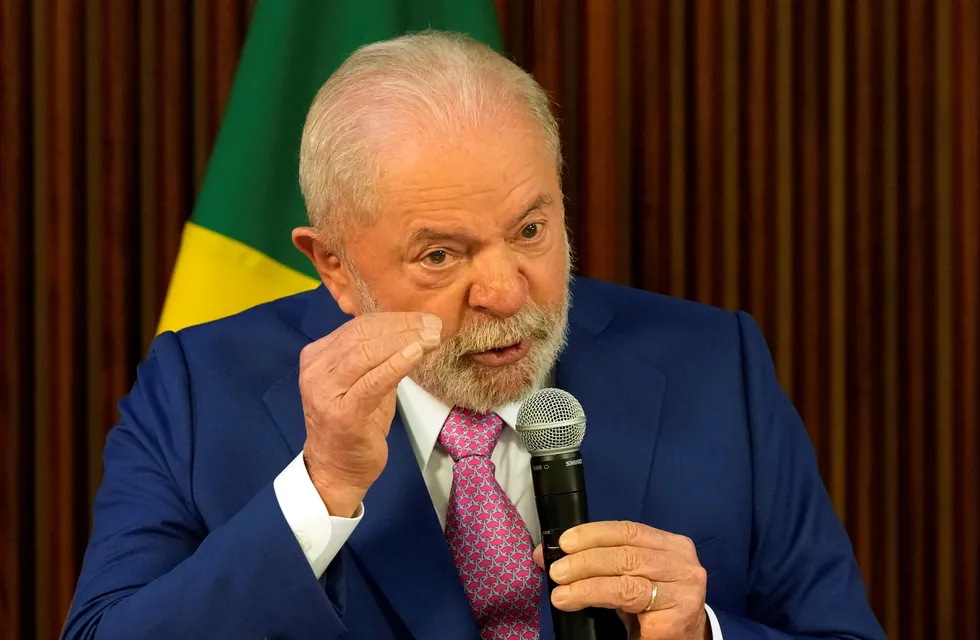 Luiz Inácio Lula da Silva recibió el apoyo de la dirigencia argentina. (AP)