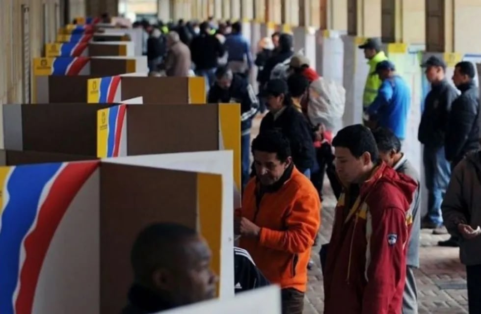 Comenzaron las elecciones presidenciales en Colombia. / Gentileza
