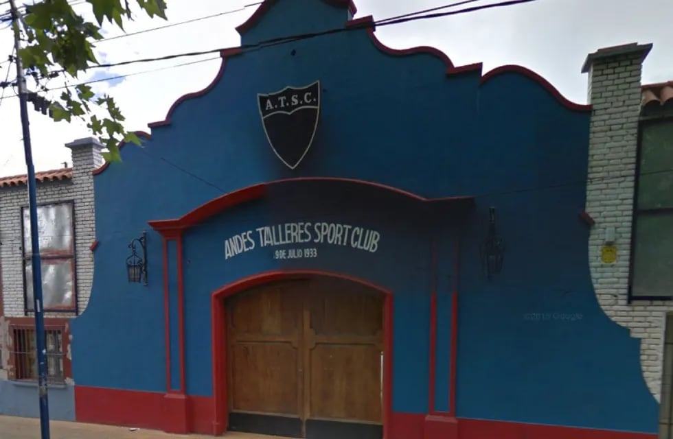 Fachada histórica de Andes Talleres Sport Club, institución que cumple 87 años.
