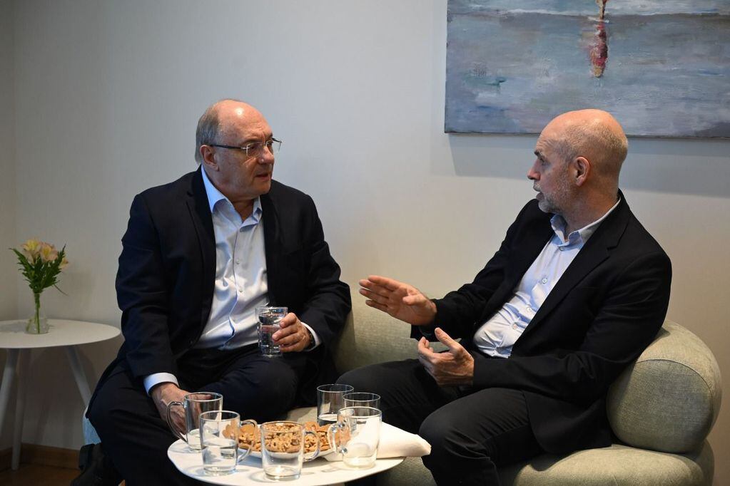 Horacio Rodríguez Larreta se reunió en Israel con dirigentes que lograron bajar la inflación. (Foto / Prensa)