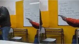 Quilmes: un estudiante le gatilló con un arma a su profesor mientras un compañero lo grababa