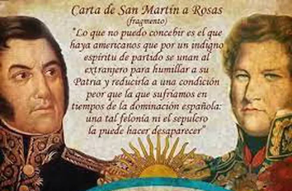 San Martín y Rosas
