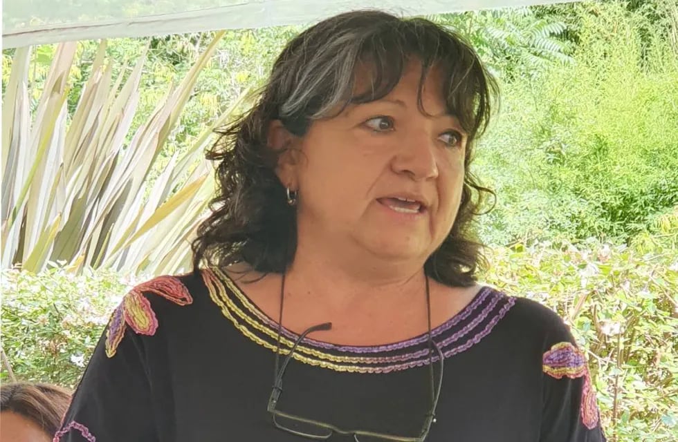 La docente mendocina Carmen Laffont, nominada en Buenos Aires.