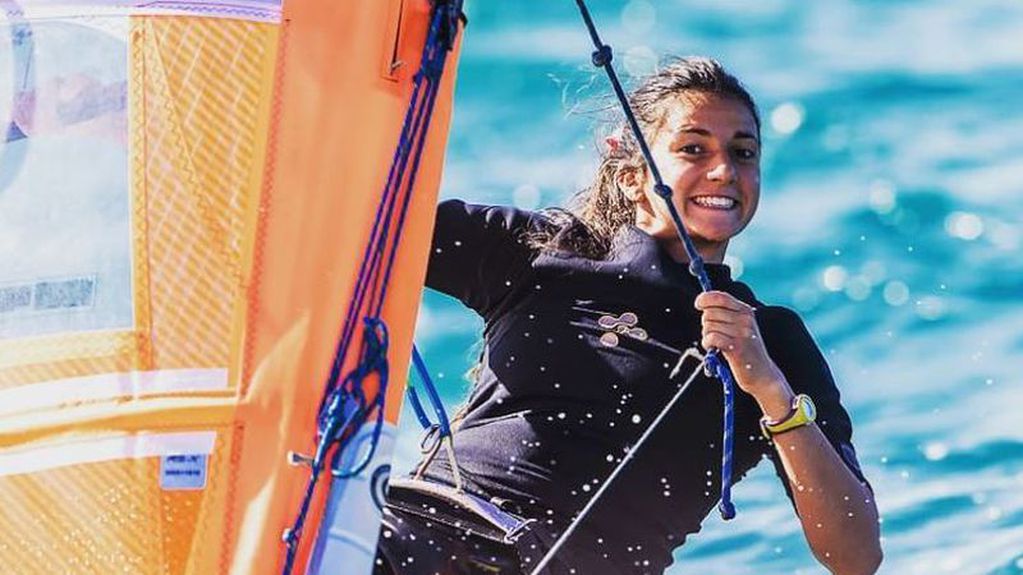 Celia Tejerina, windsurfista olímpica.