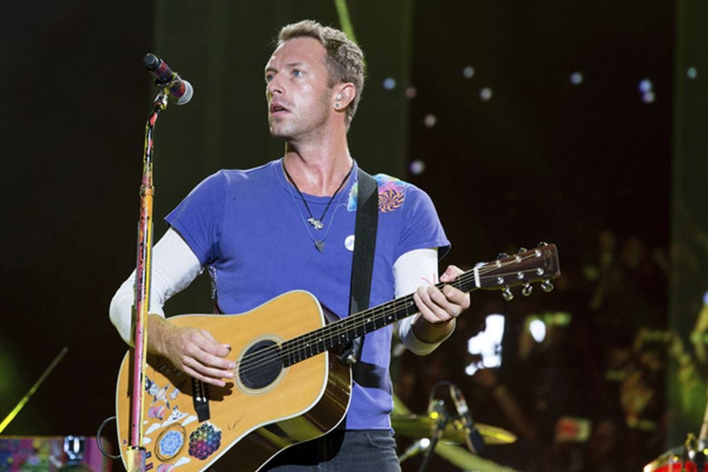 Chris Martin, lider de Coldplay.