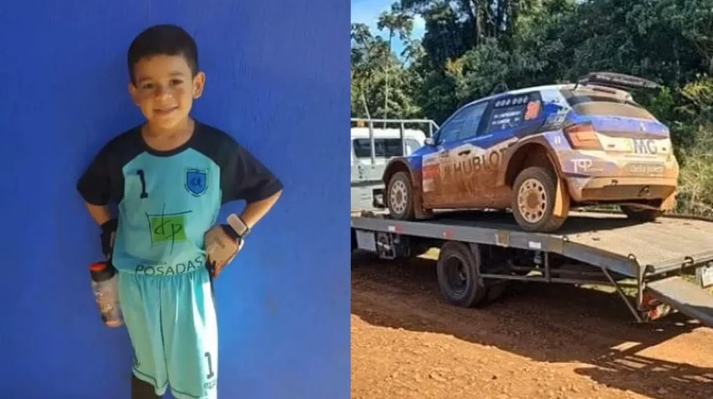 Un niño de 6 años murió aplastado por rueda de un auto de rally mientras miraba la carrera con su abuelo