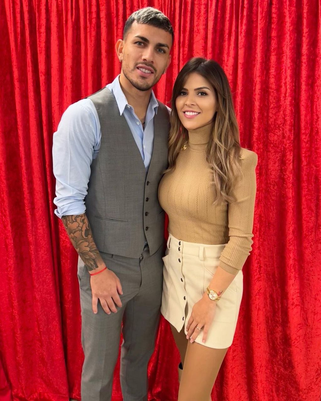 Leandro Paredes y Camila Galante enfrentan rumores de separación.
