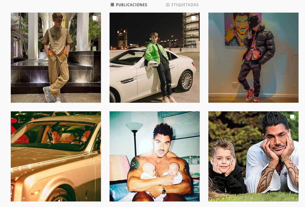 Las fotos que dejó Felipe Fort en su perfil de Instagram