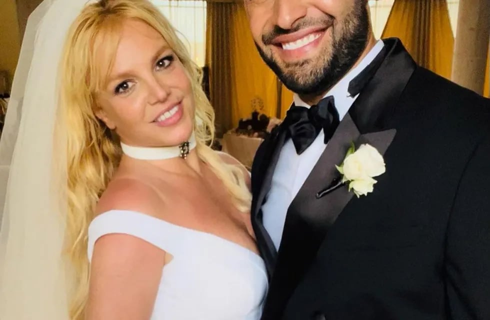 La boda de Britney Spears y Sam Asghari.