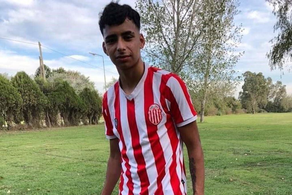 Lucas González, el jugador de Barracas Central baleado tiene muerte cerebral. Foto: Clarín.
