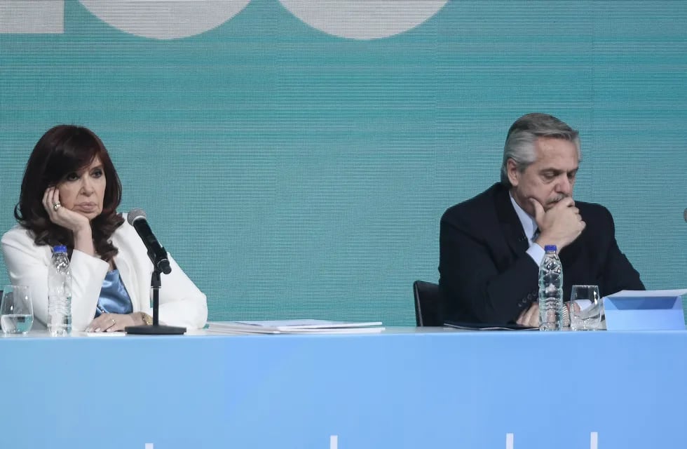 Cristina Fernández de Kirchner y Alberto Fernández. Foto Federico Lopez Claro