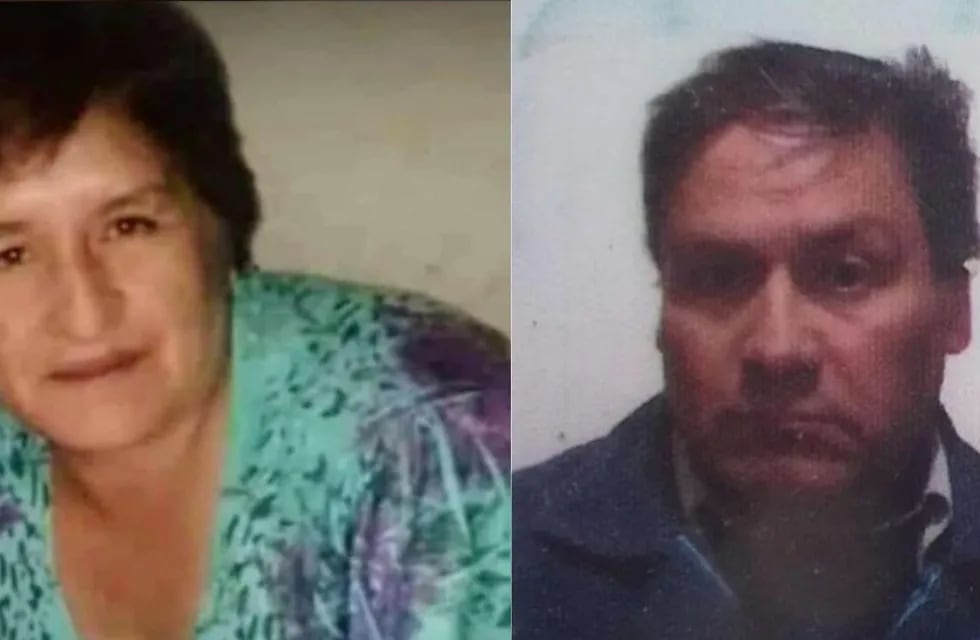 María Esther Abregú (62) y Valentín Celestino Flores (57). Foto: Gentileza eltucumano