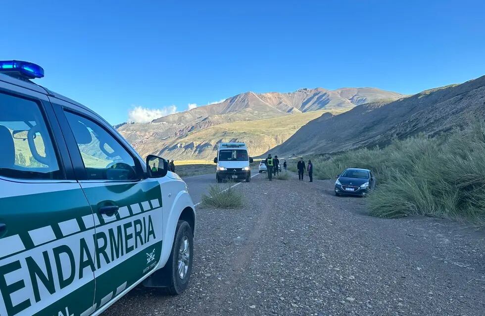 Ocurrió este martes sobre el kilómetro 16 de la ruta nacional 145 - Fuentes Gendarmería Nacional