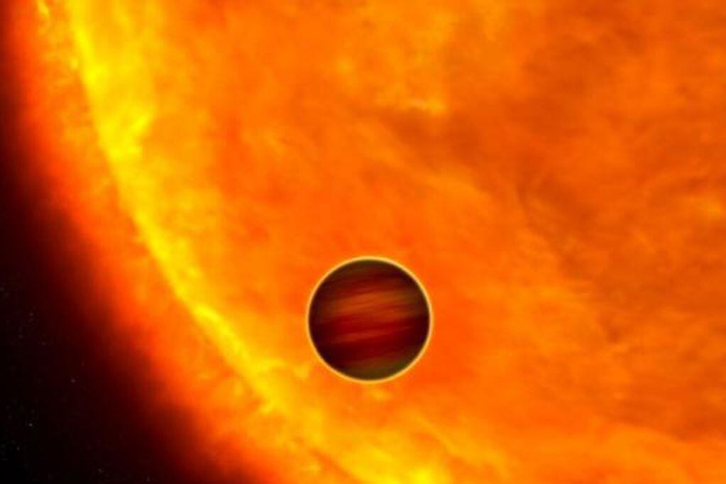 La estrella del planeta es un 50% más grande que el Sol. Foto: Gentileza