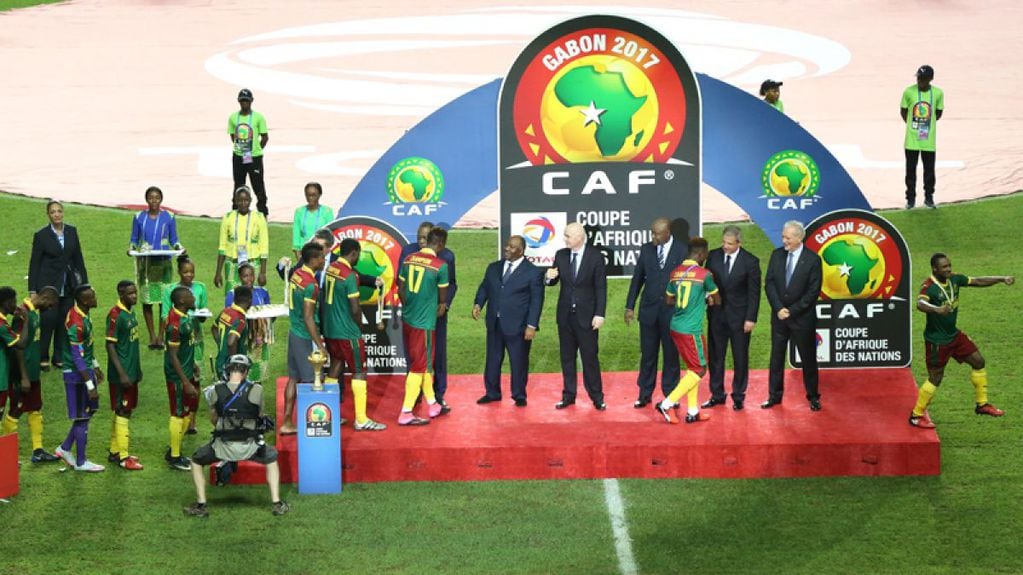 Camerún con cinco Copa Africana de Naciones.