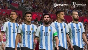 Fifa 23 predijo que la selección argentina como campeona del mundo