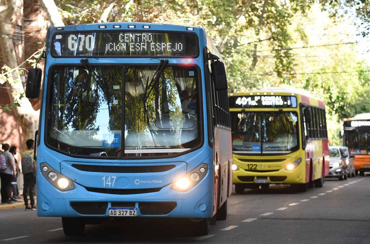 El Gobierno aporta el 67% de lo que cuesta el servicio de transporte público en Mendoza.
Foto: José Gutierrez / Los Andes