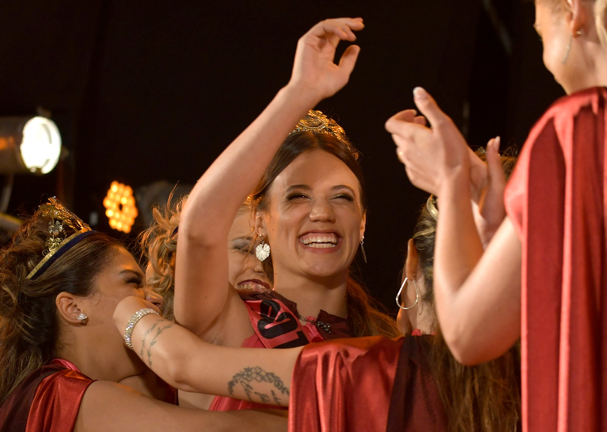Fiesta de la Vendimia de Luján de Cuyo 2024 que coronó como reina a Julieta Bosquet del distrito de La Puntilla.

Foto: Orlando Pelichotti